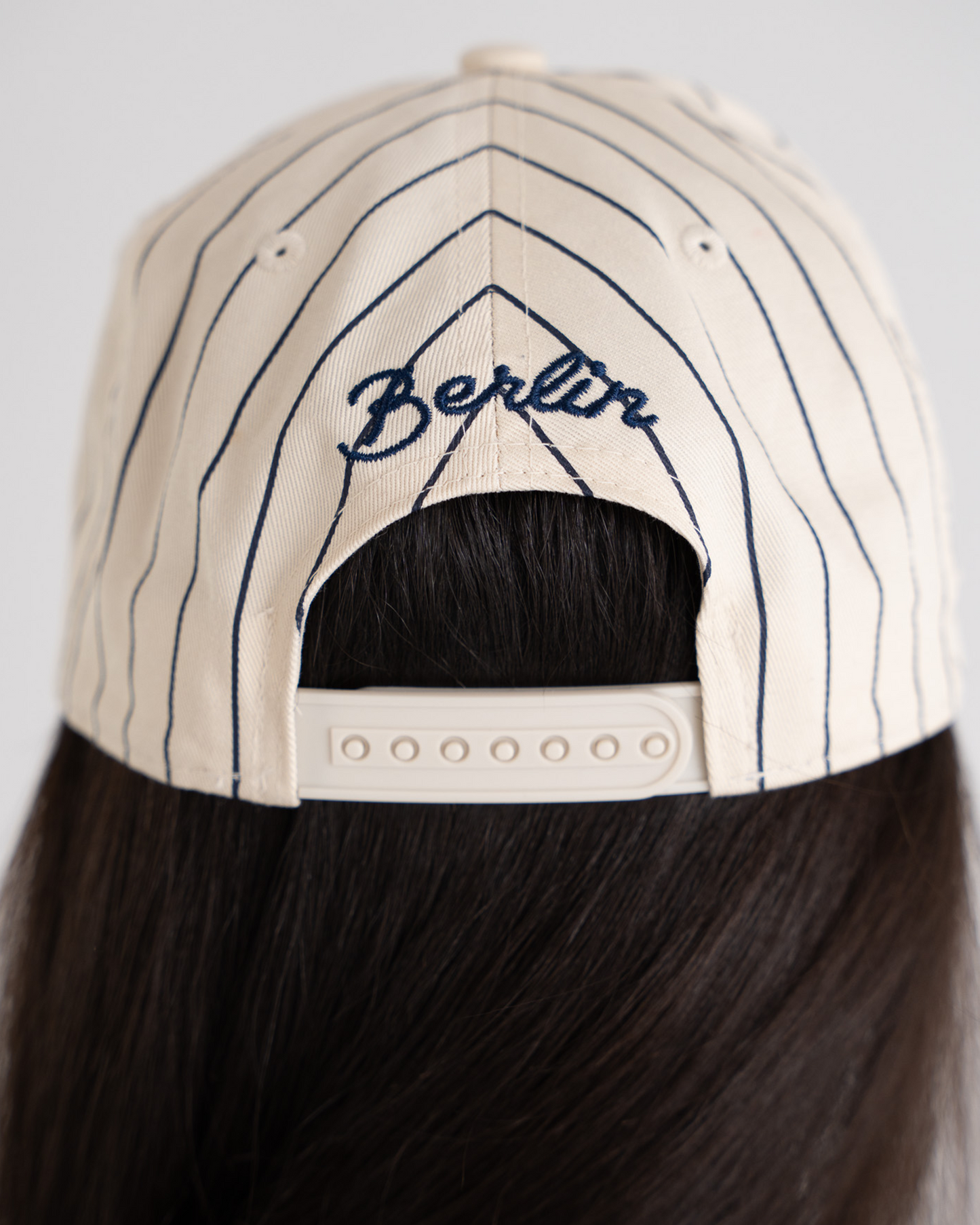 Grand Resort Pinstripe Cap Navy