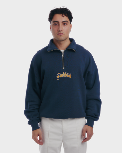 Mitte Half Zip Navy