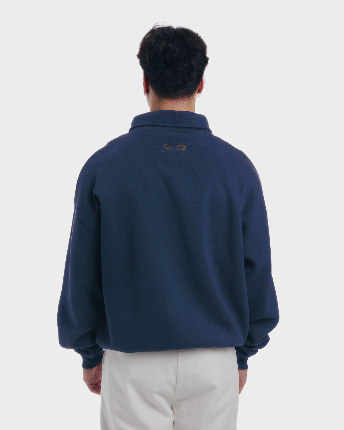 Mitte Half Zip Navy