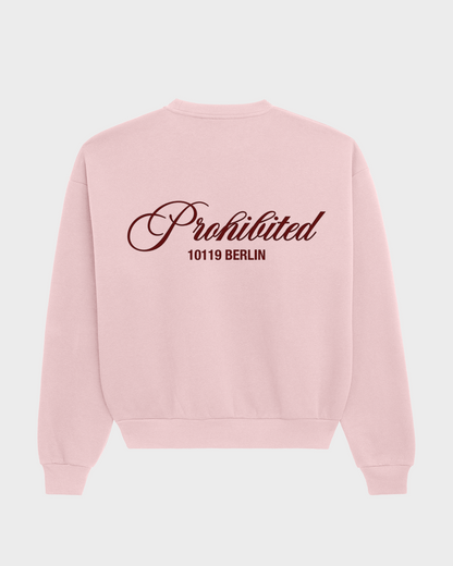 Hometown Crew Neck Cherry Pink
