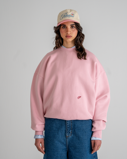 Hometown Crew Neck Cherry Pink