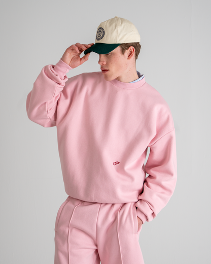 Hometown Crew Neck Cherry Pink
