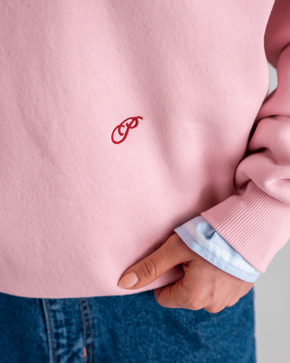 Hometown Crew Neck Cherry Pink