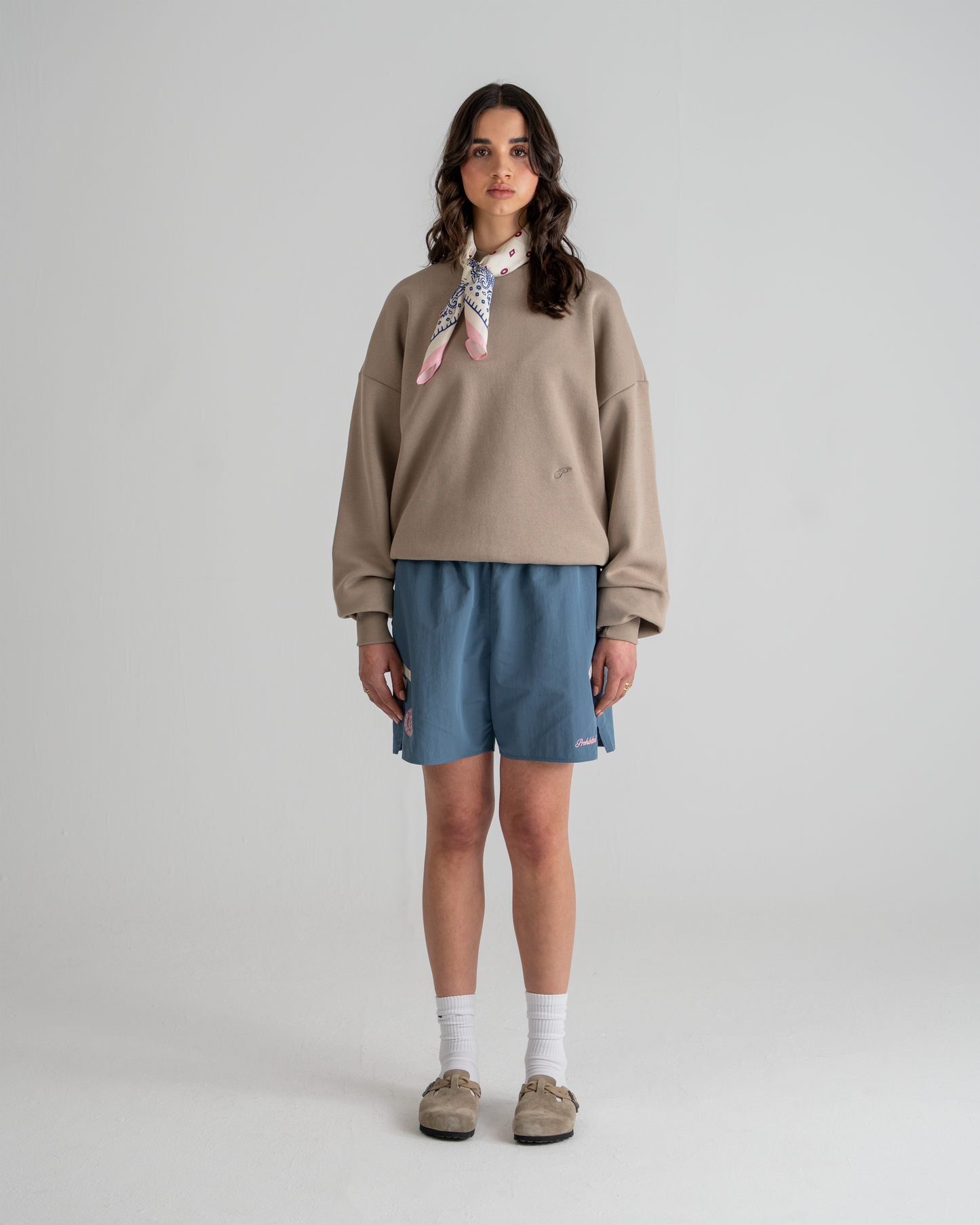 Hometown Crew Neck Dust Grey