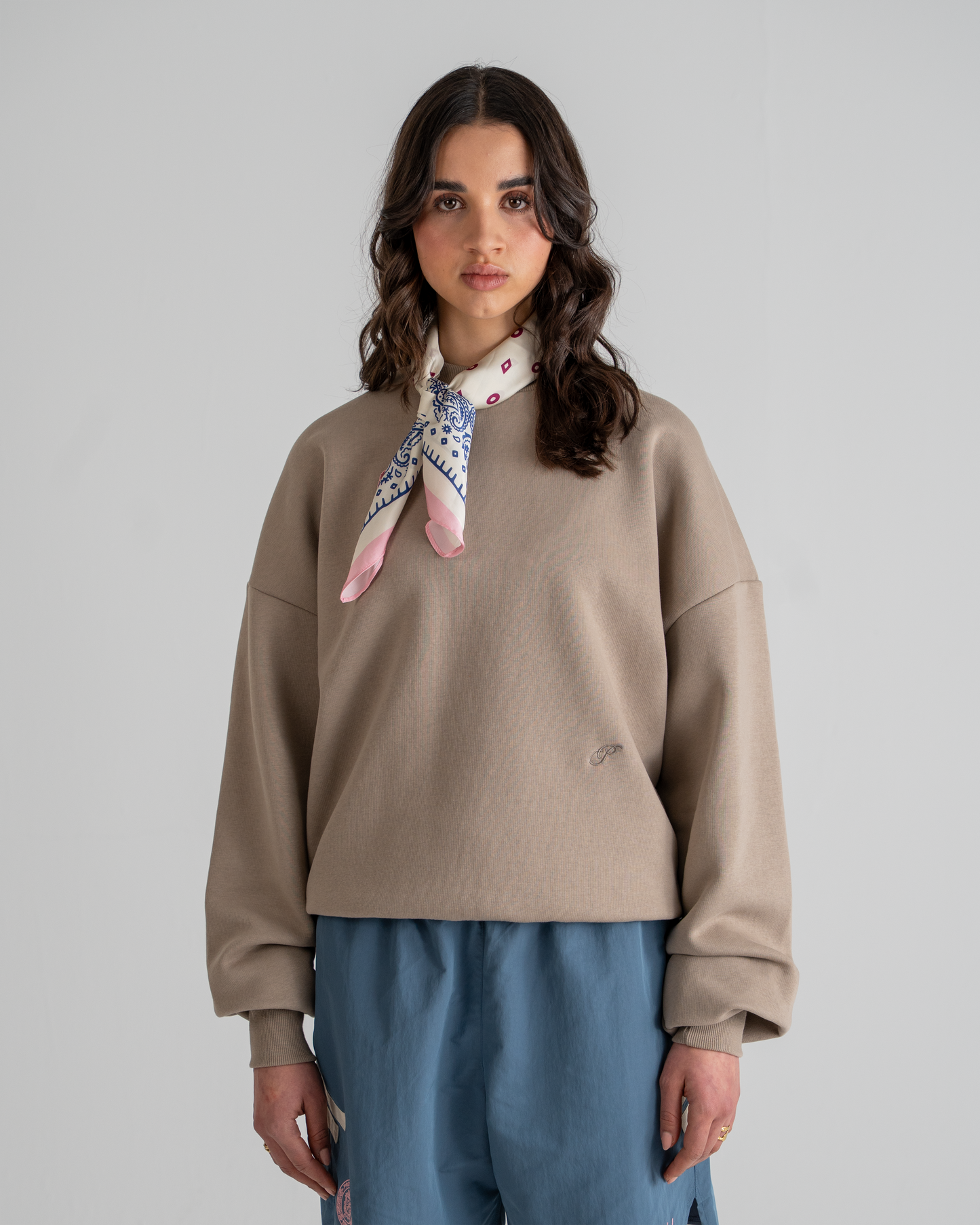 Hometown Crew Neck Dust Grey