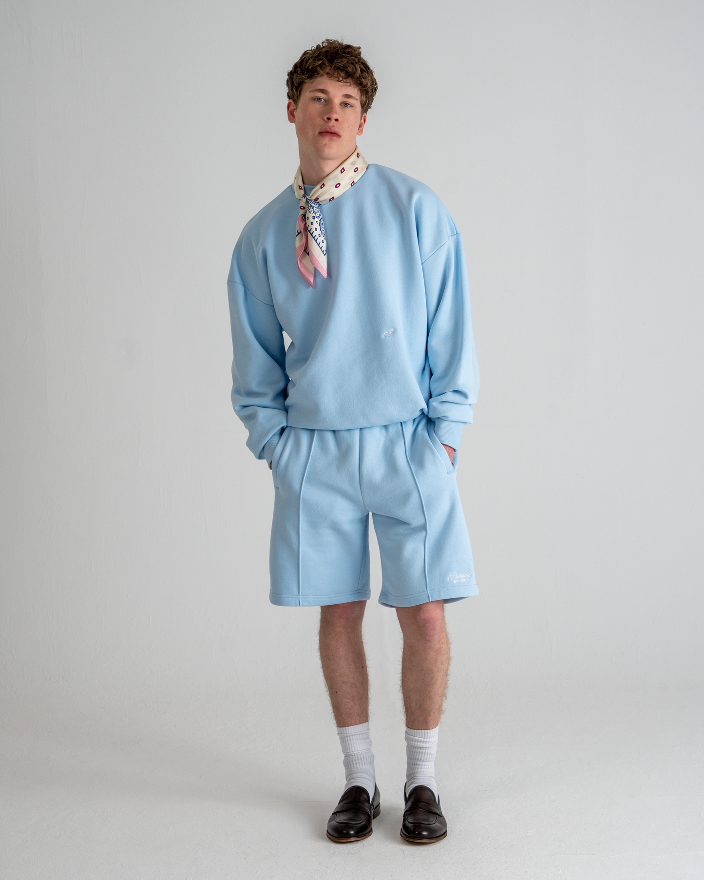 Hometown Crew Neck Sky Blue