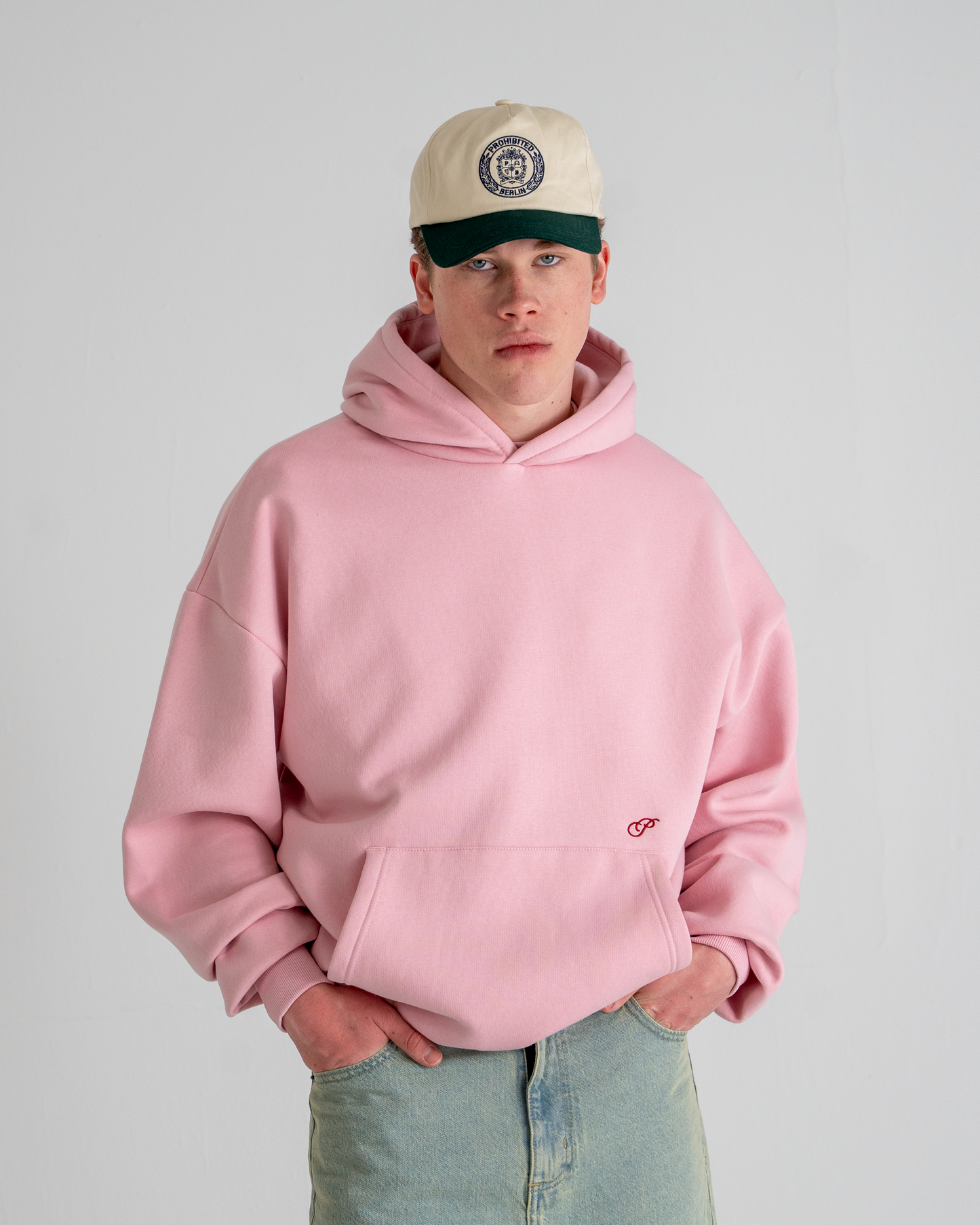 Hometown Hoodie Cherry Pink