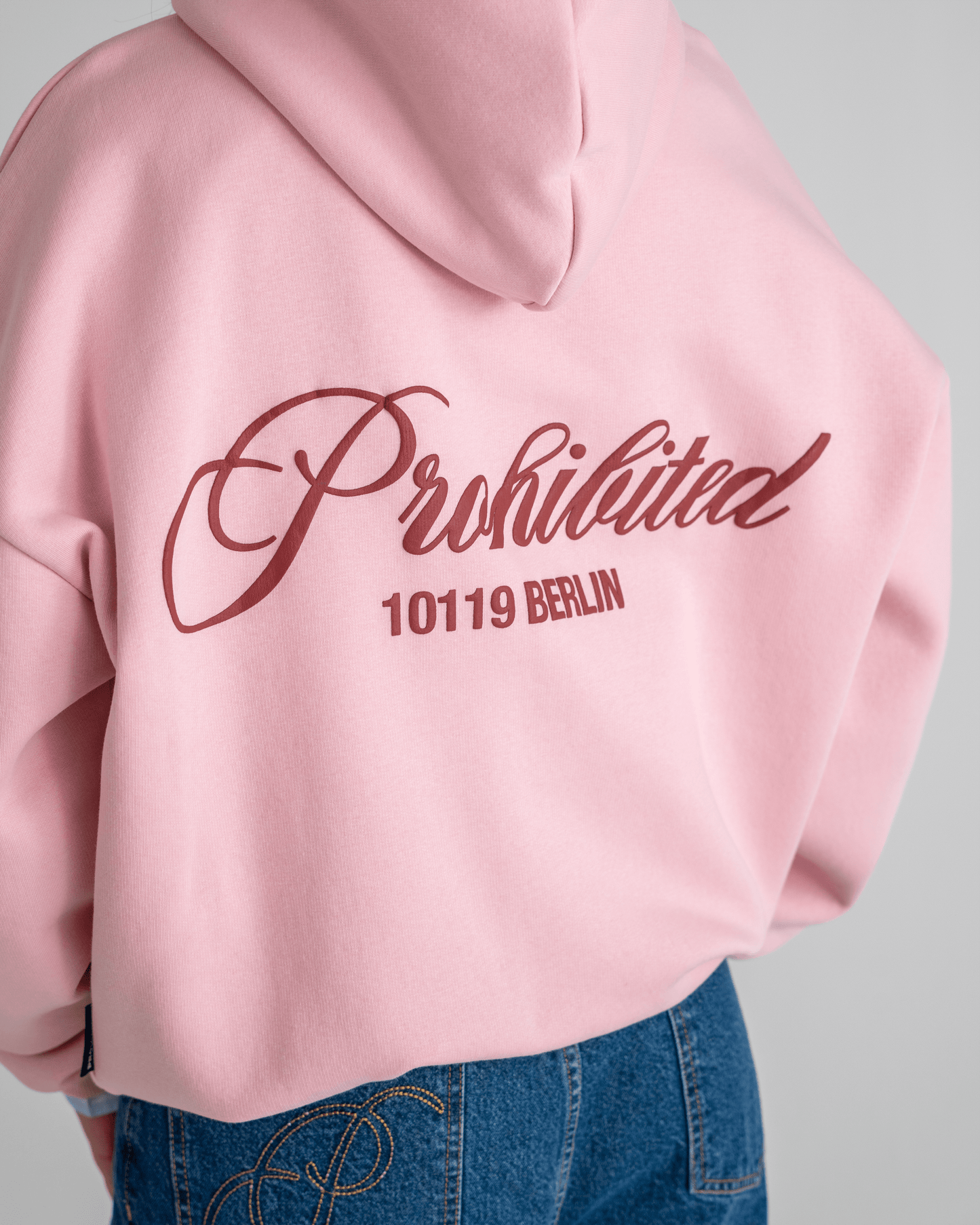 Hometown Hoodie Cherry Pink