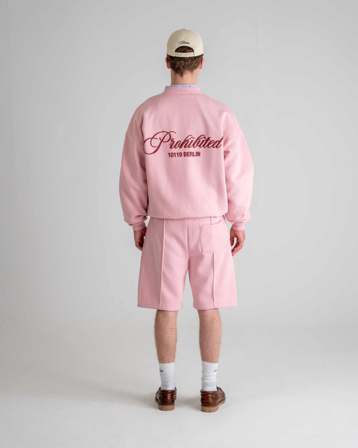 Hometown Sweatshorts Cherry Pink