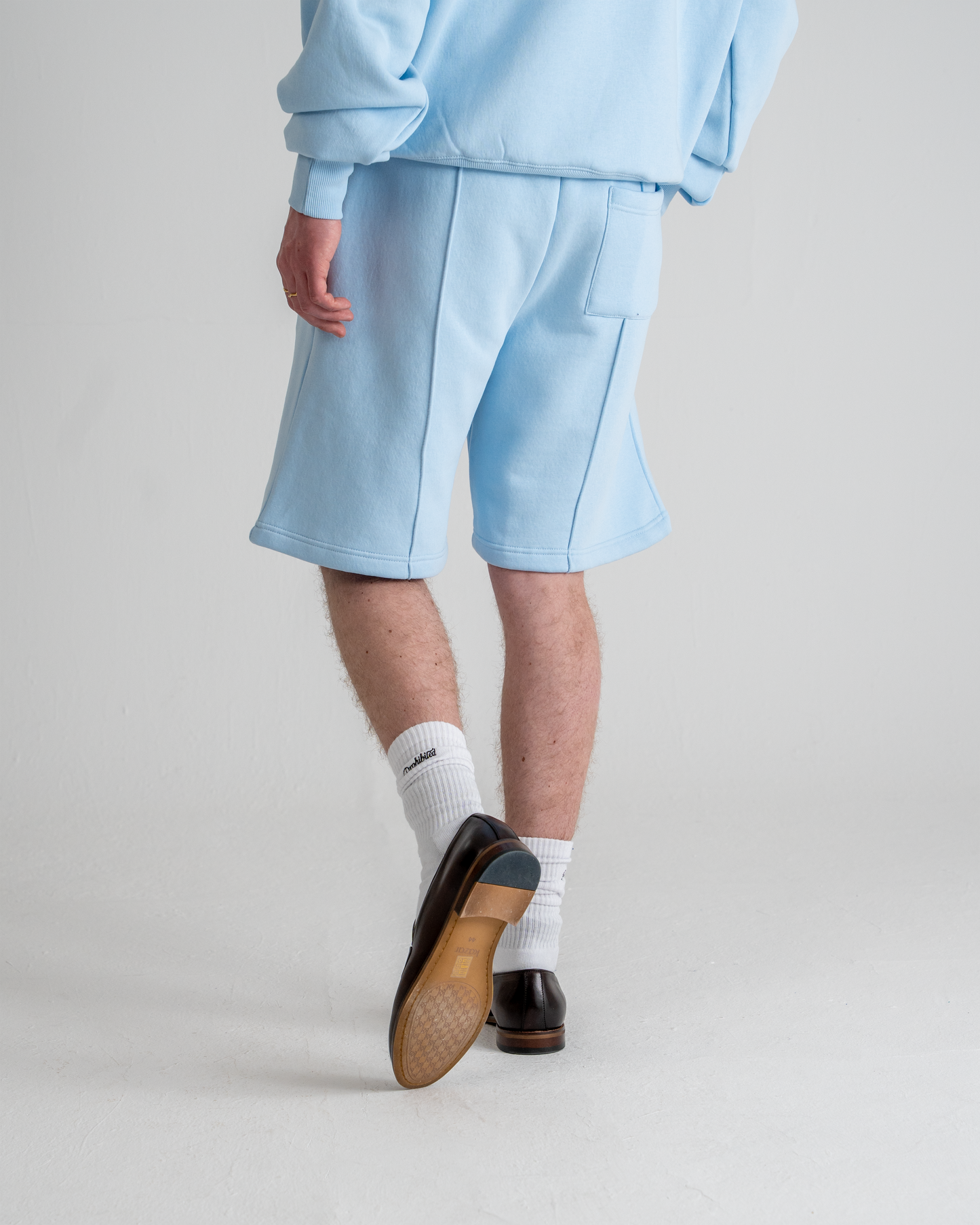 Hometown Sweatshorts Sky Blue