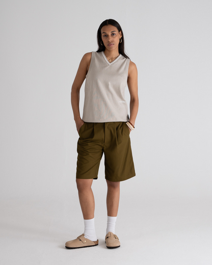 Knitted Vest Grey
