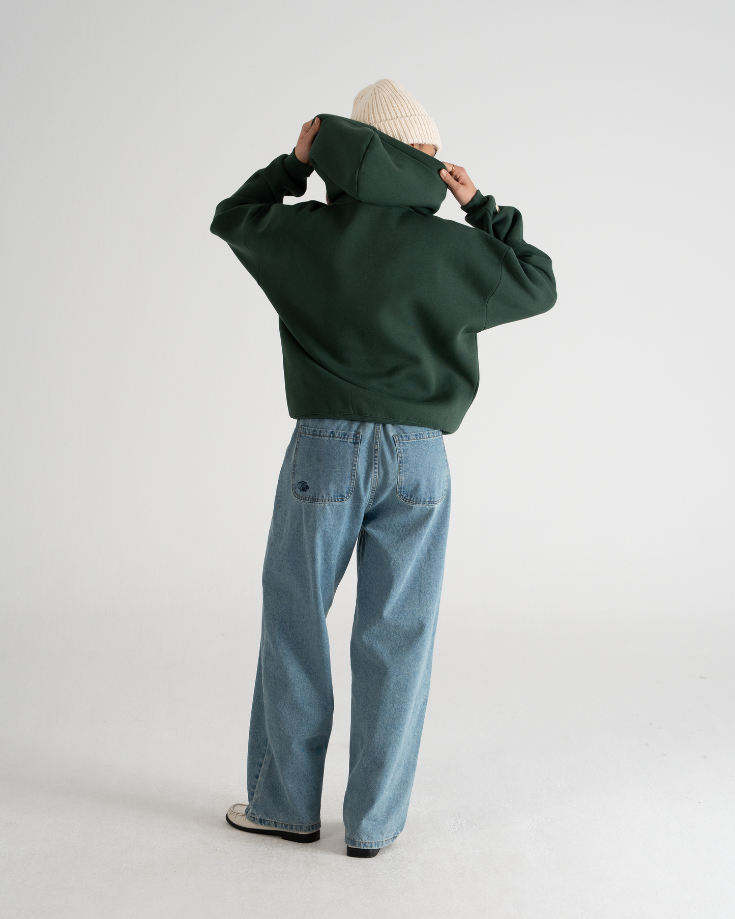 Legacy Hoodie British Racing Green