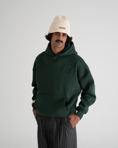 Legacy Hoodie British Racing Green