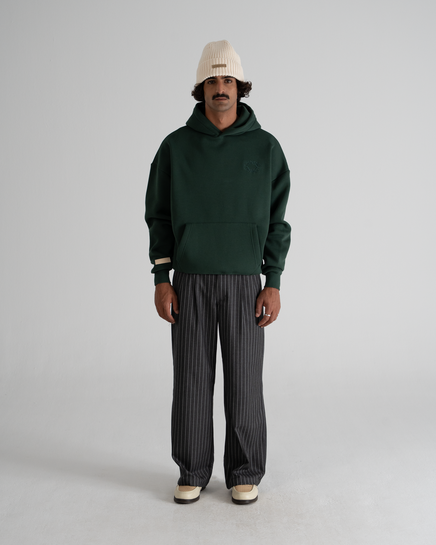 Legacy Hoodie British Racing Green