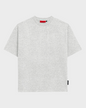 Oversized Tee | Grey Melange