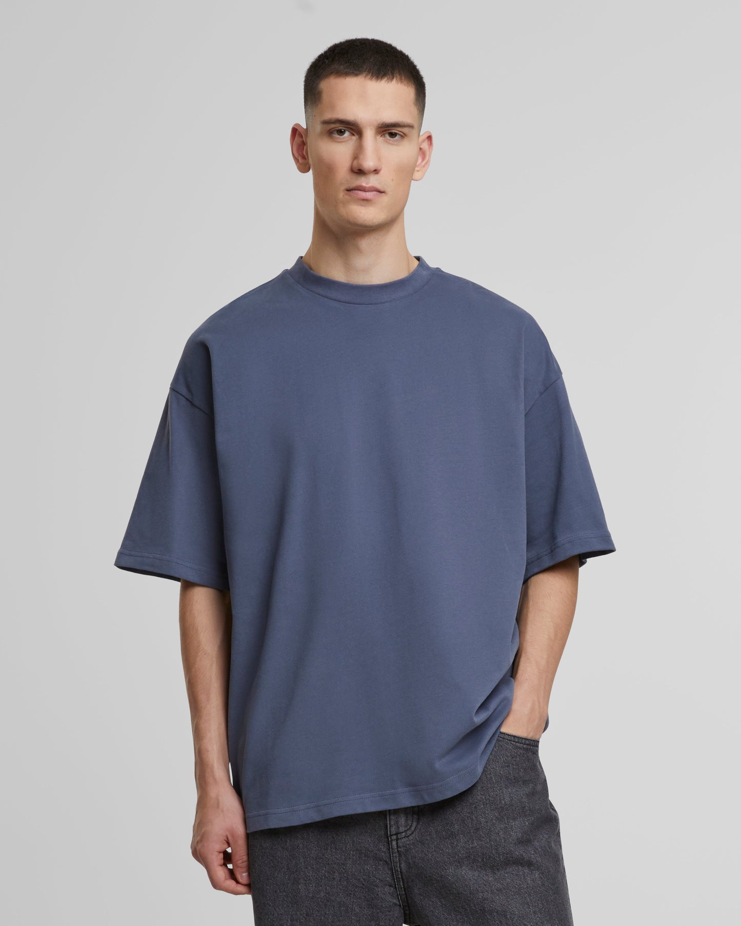 Oversized Tee | Steel Grey