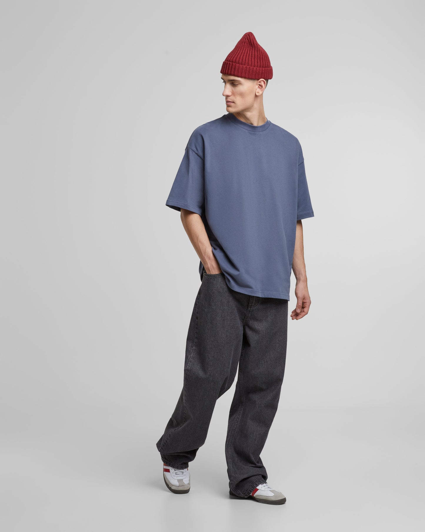 Oversized Tee | Steel Grey