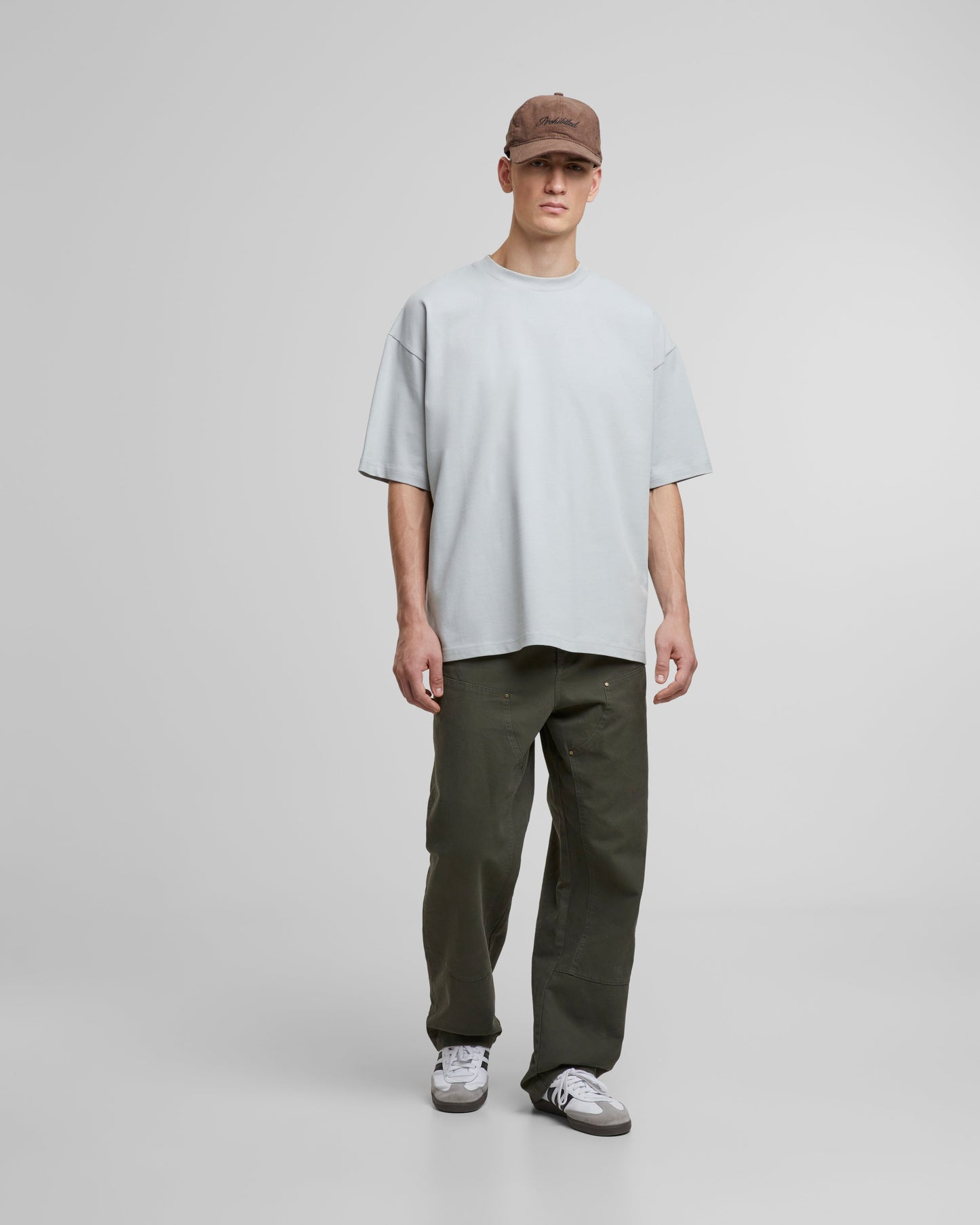 Oversized Tee Light-Grey