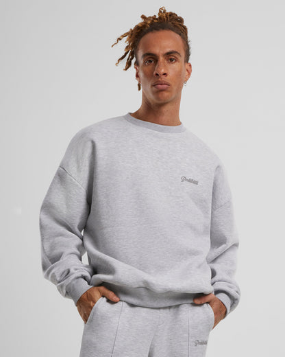 10119 Crew Neck 2.0 Grey Melange
