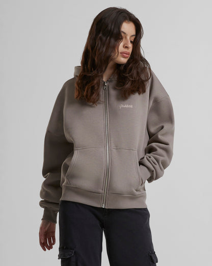 10119 Zip-Hoodie 2.0 Taupe