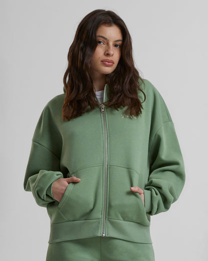 10119 Zip-Hoodie 2.0 Basil