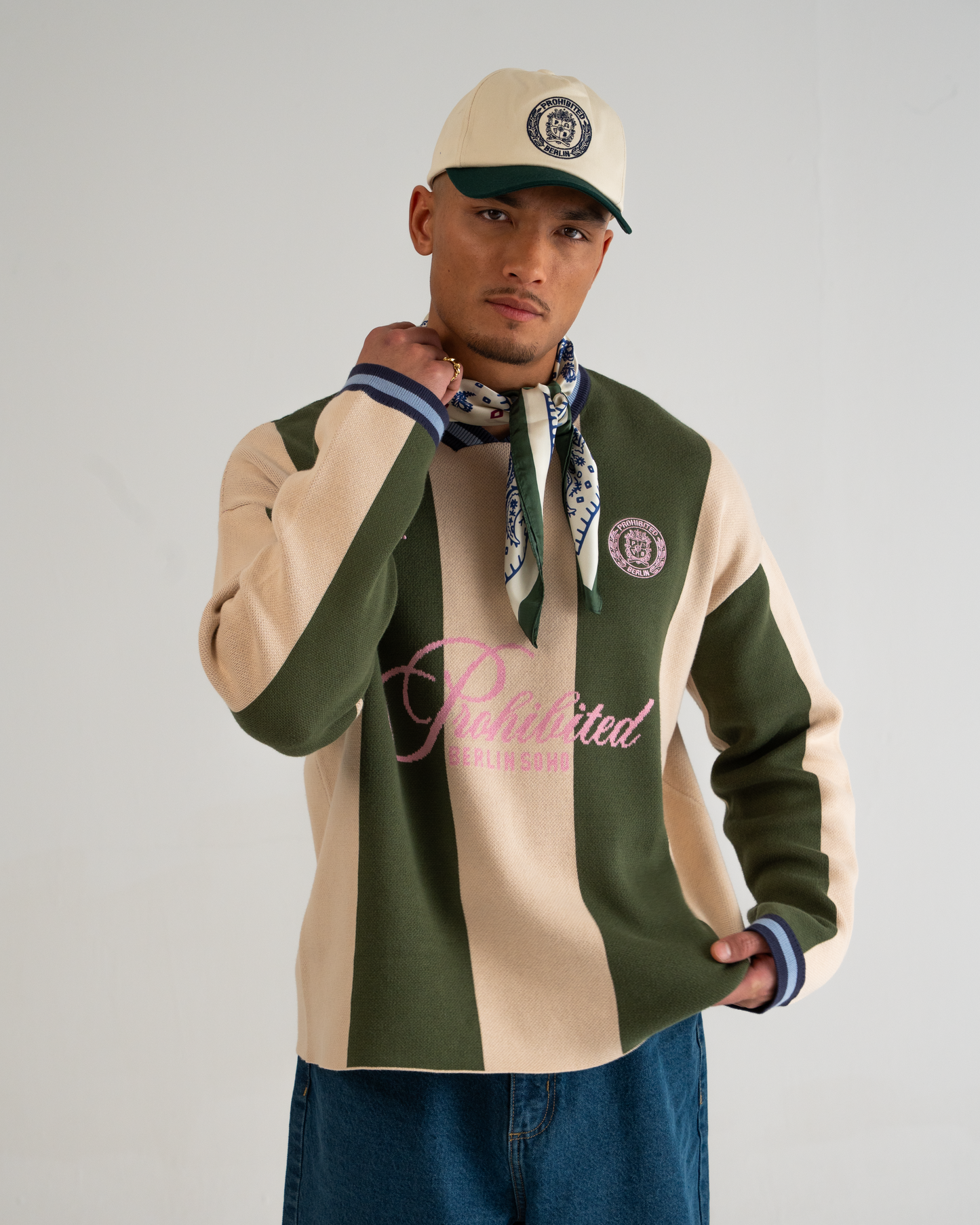 PBFC Knitted Longsleeve Vintage Green