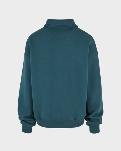 Emblem Half-Zip Moss