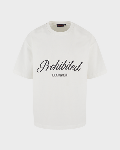Typo Tee Off-White