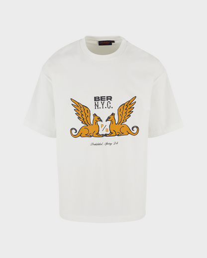 Griffin Tee Off-White