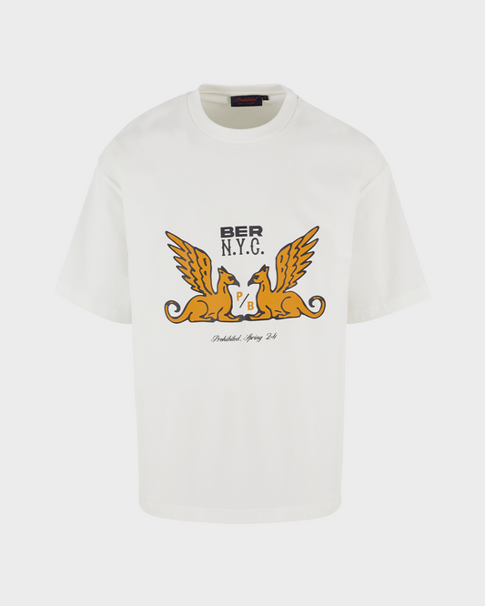 Griffin Tee Off-White