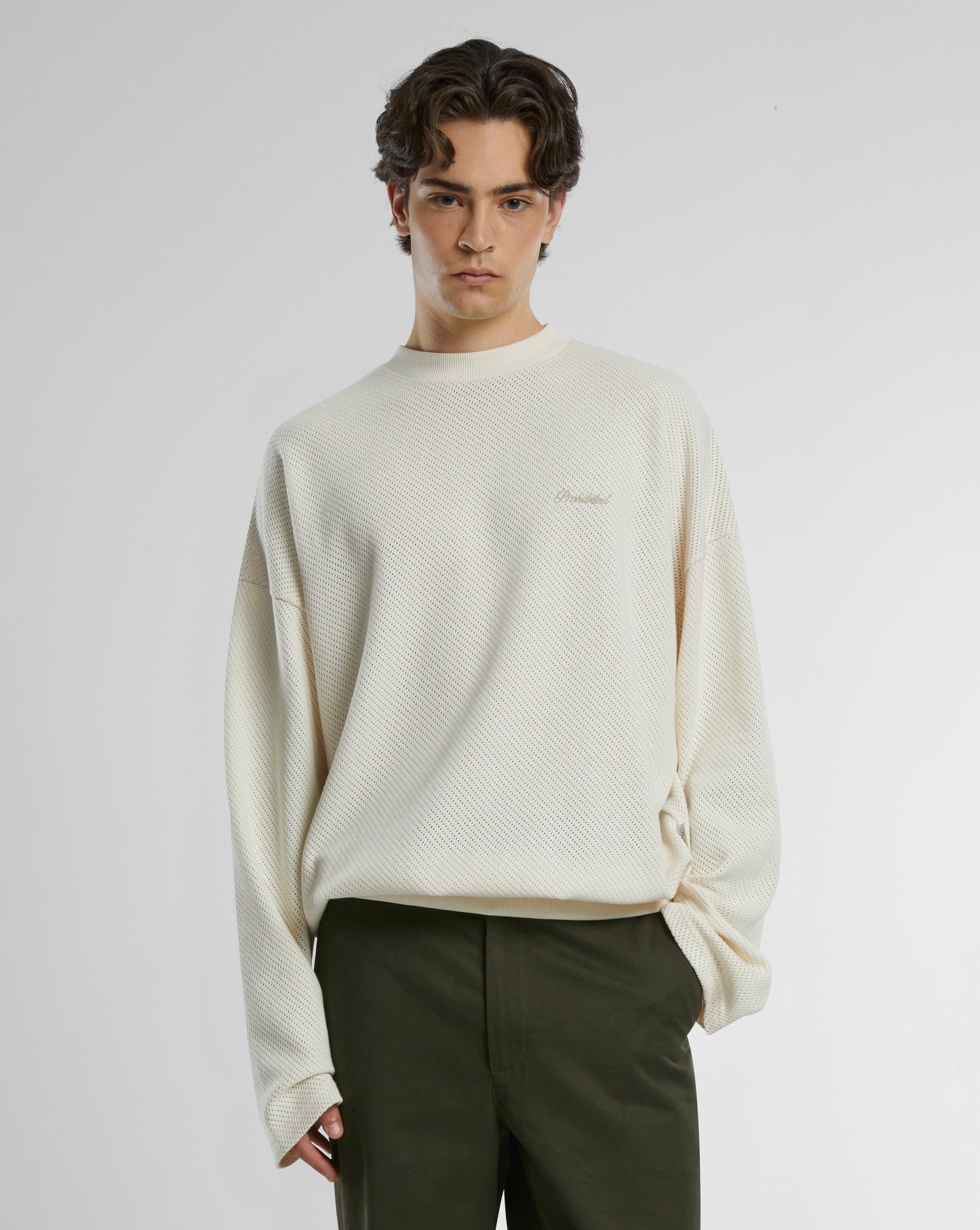 Amalfi Crew Neck Ecru