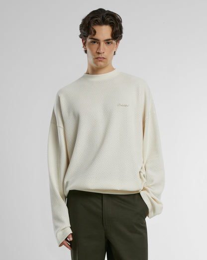 Amalfi Crew Neck Ecru