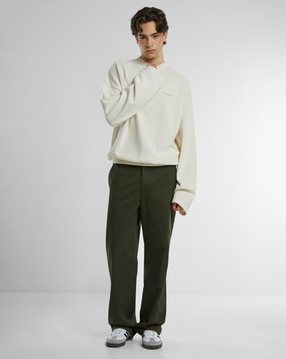 Amalfi Crew Neck Ecru