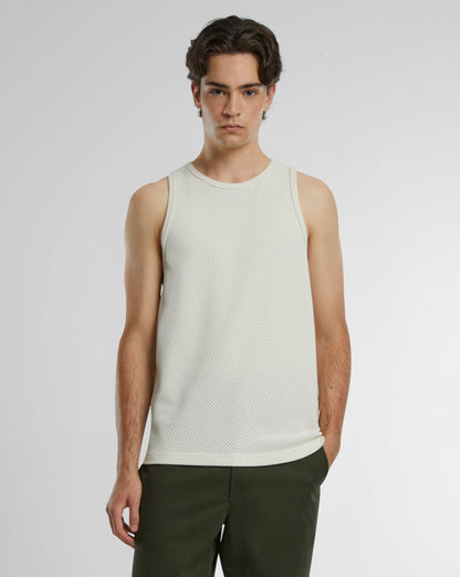 Amalfi Tank Top Ecru