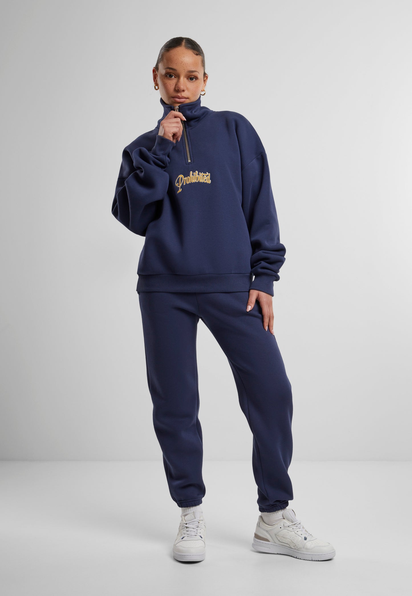 Mitte Half Zip Navy