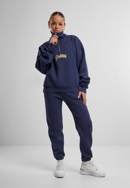 Mitte Half Zip Navy