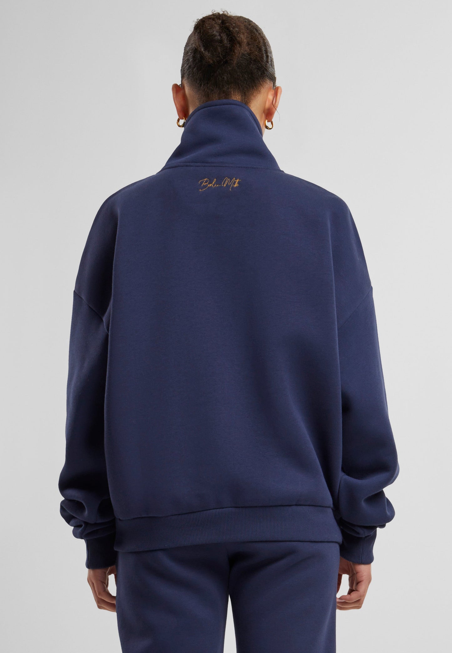 Mitte Half Zip Navy