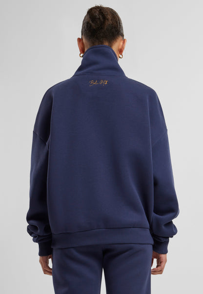 Mitte Half Zip Navy