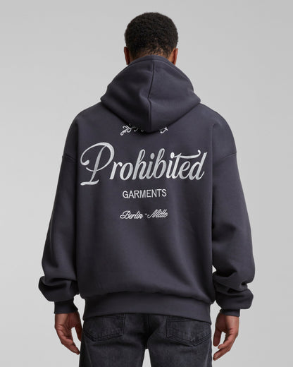 PB Garment Hoodie Dark Grey