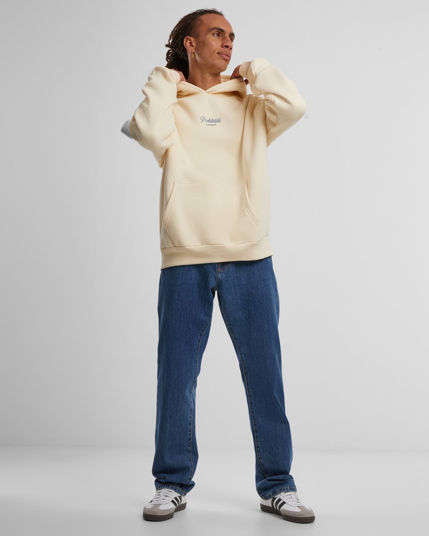 PB Garment Hoodie Cream