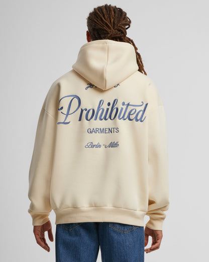 PB Garment Hoodie Cream
