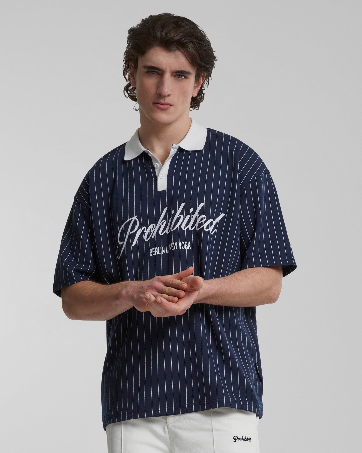 Jersey Polo Navy