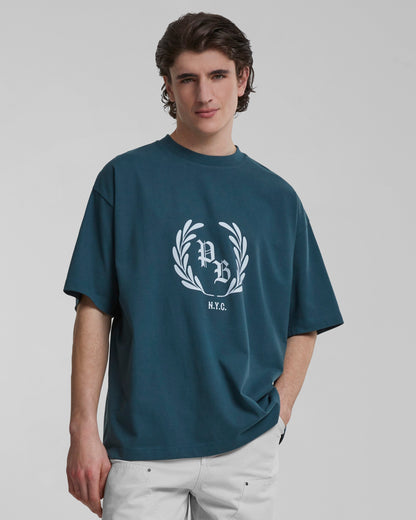 Emblem Tee Moss