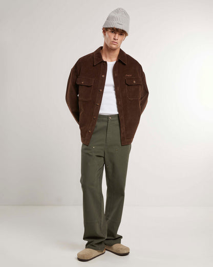 Corduroy Overshirt Brown