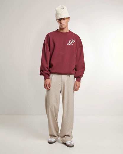 Soho Crew Neck Bordeaux