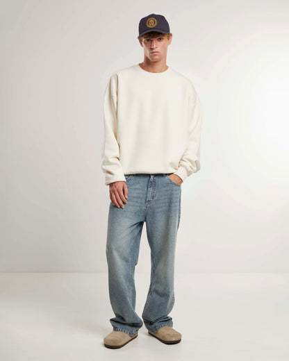 Savile Row Crew Neck Cream