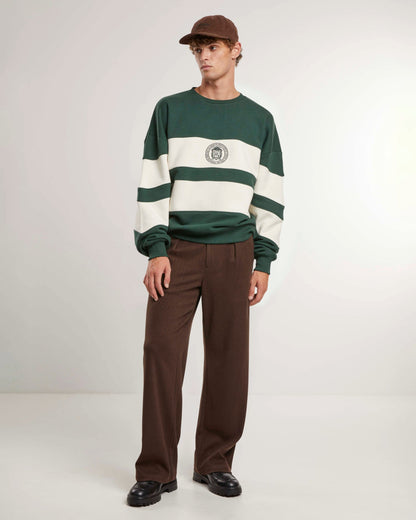 Oxford Crew Neck British Racing Green