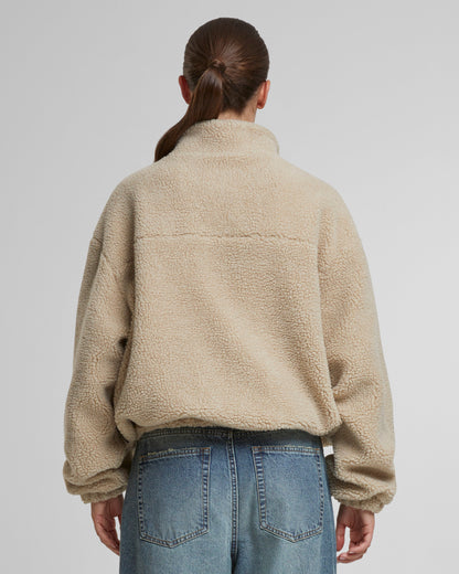 Woodford Fleece Half-Zip Cream