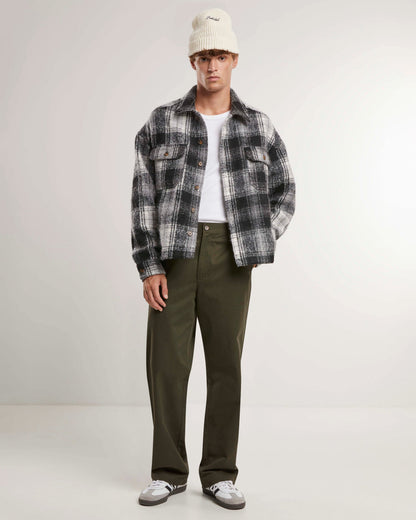 Chelsea Flannel Jacket Black