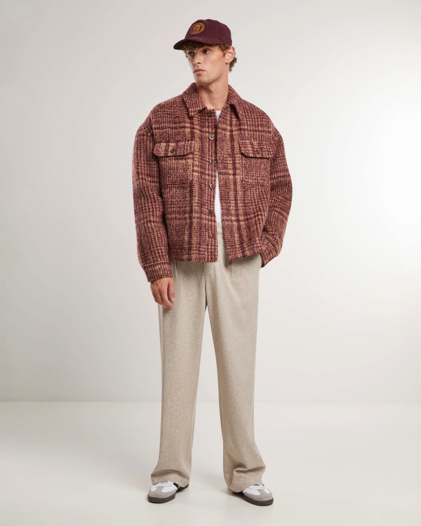 Soho Pleated Pants Cream (ALT)